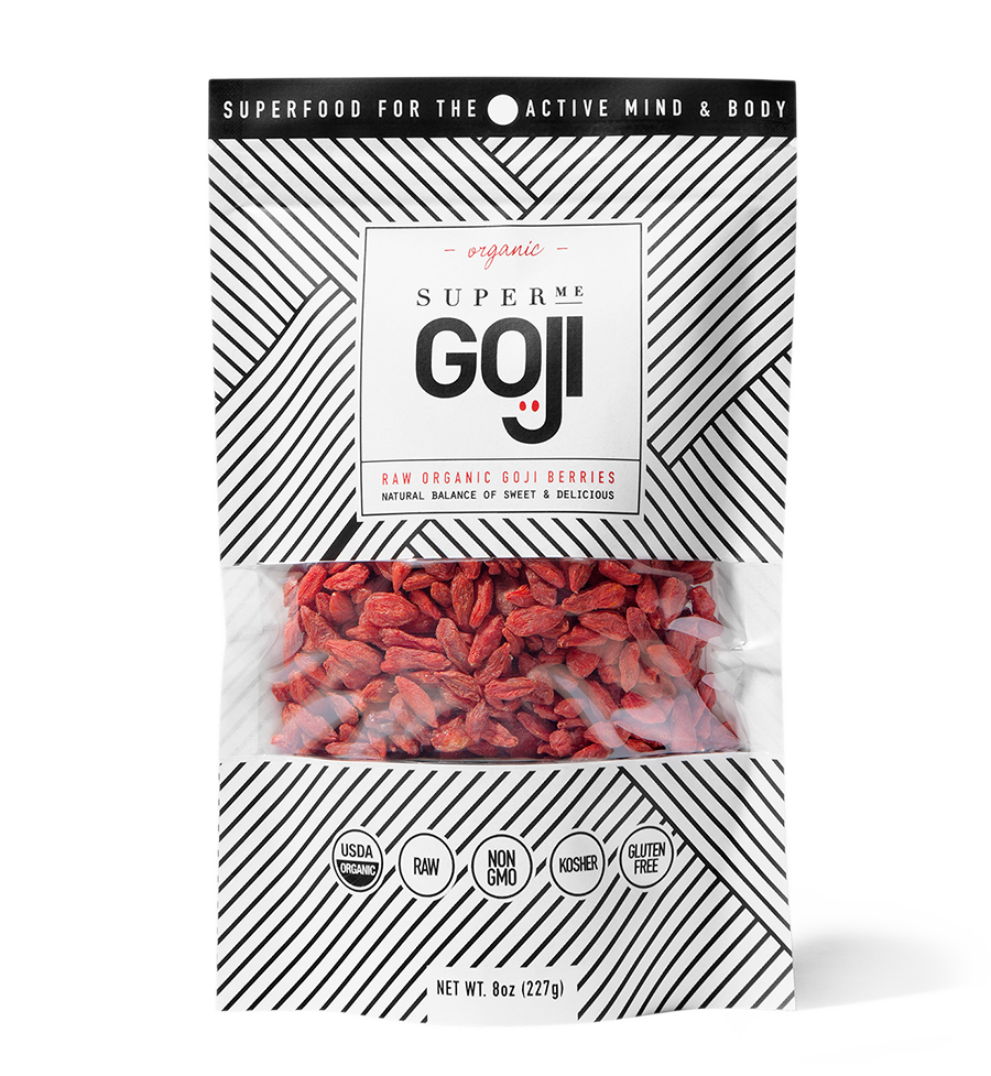 SuperMe Goji Berries, Organic + Raw